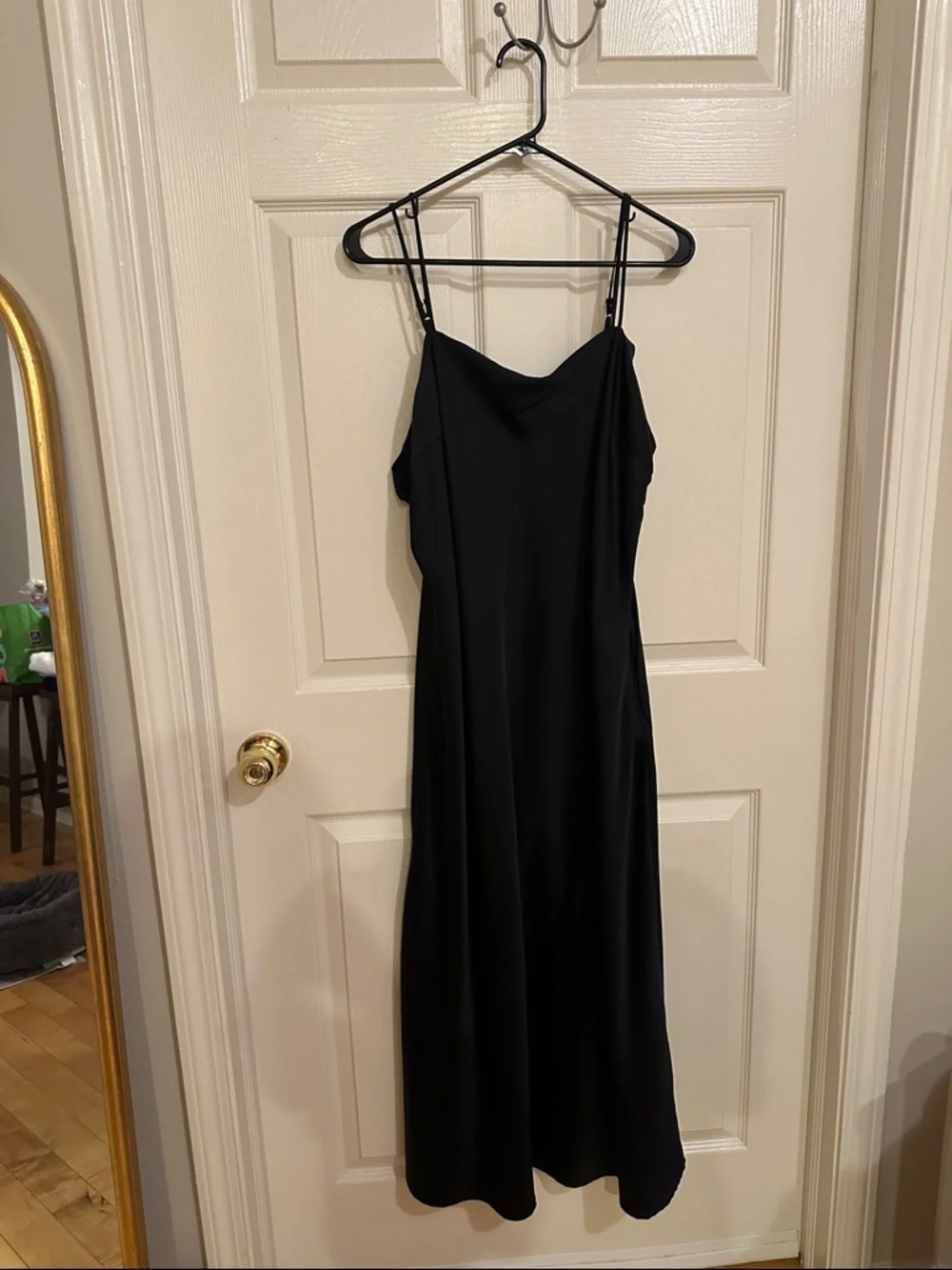 Abercrombie & Fitch Cowl Neck Double Strap Slip Dress